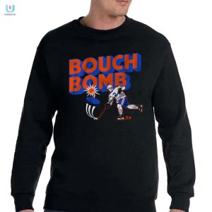 Score Laughs With The Evan Bouchard Bouch Bomb Shirt fashionwaveus 1 3