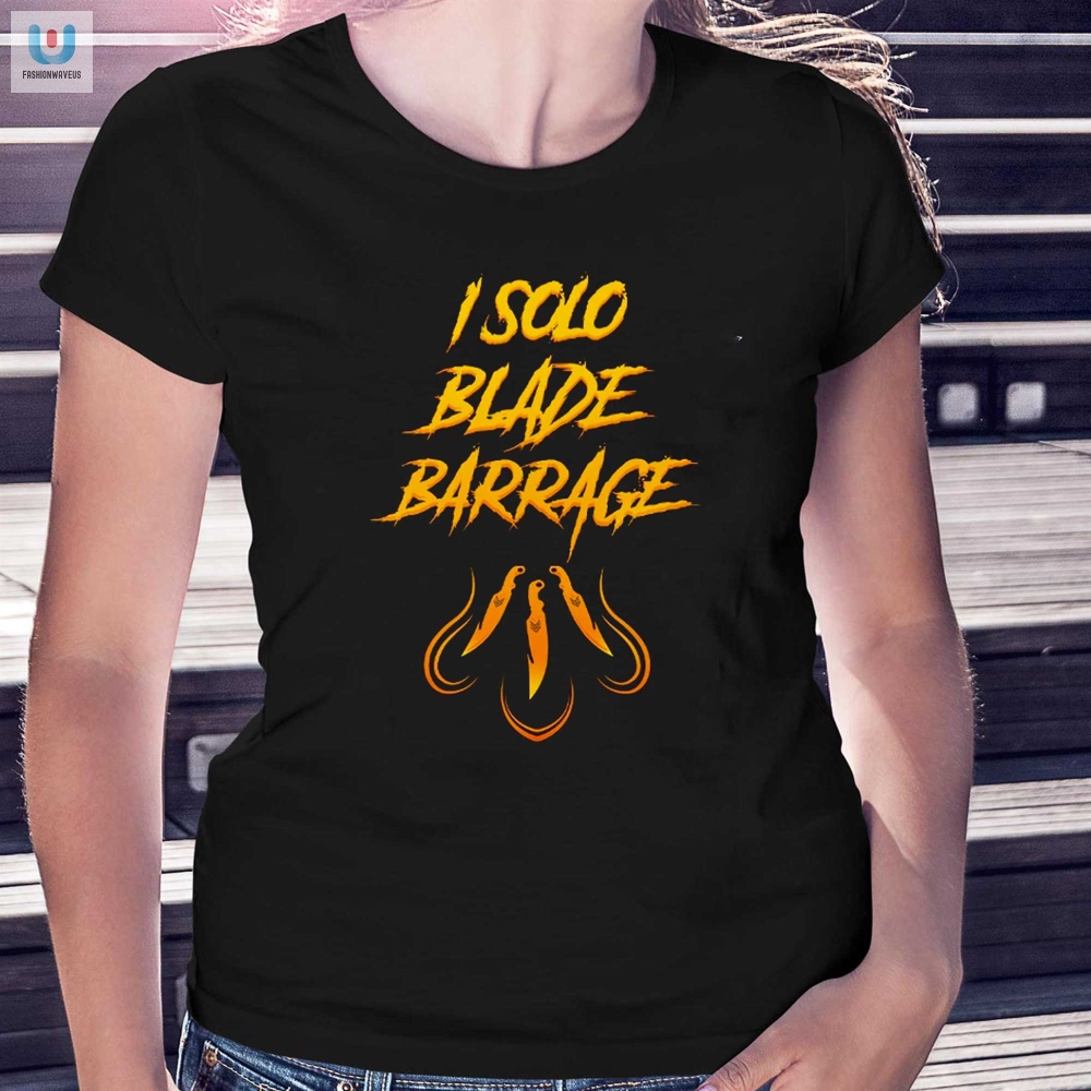 Solo Blade Barrage Tee  Unleash The Laughs In Style