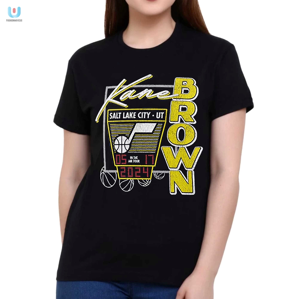 Jazz Up With Kane Brown Unique Fanatics Tee