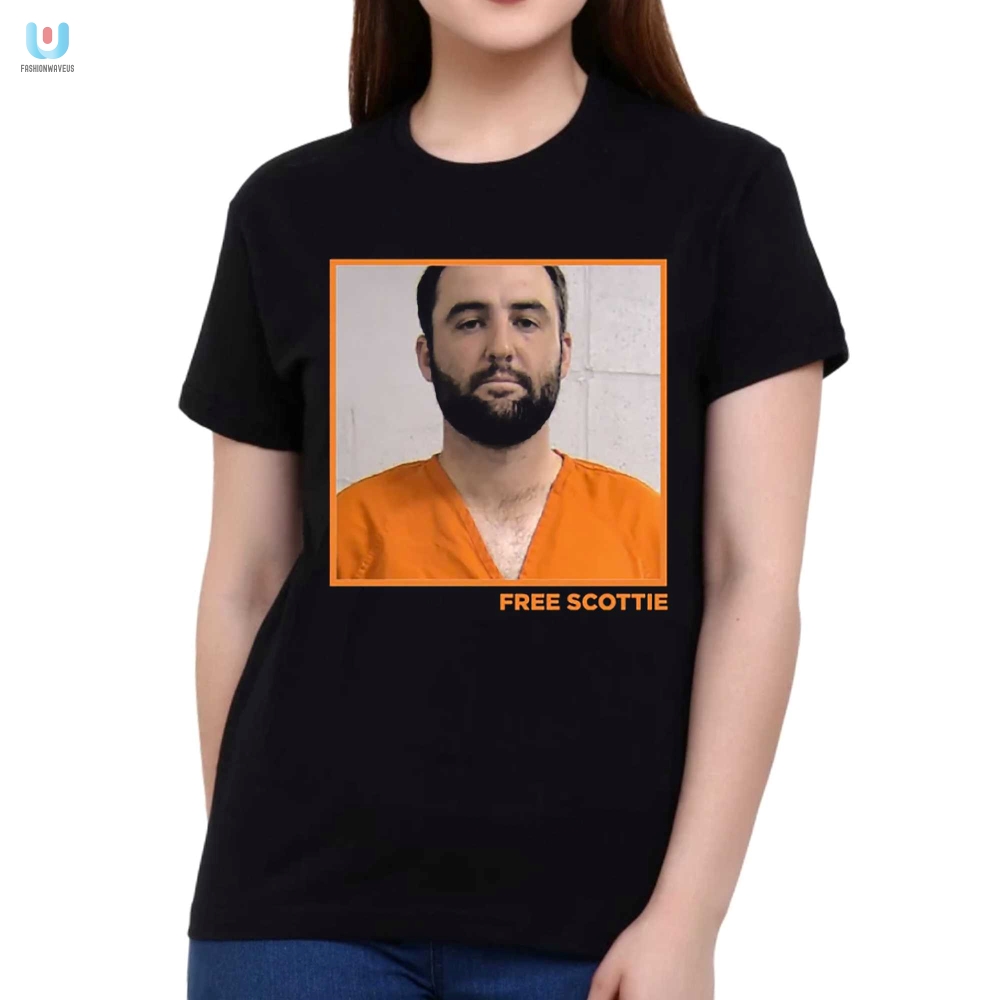 Funny  Unique Free Scottie Mugshot Shirt  Get Yours Now