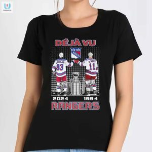 Deja Vu Rangers 1994 Messier 2024 Zibanejad Tee fashionwaveus 1 1