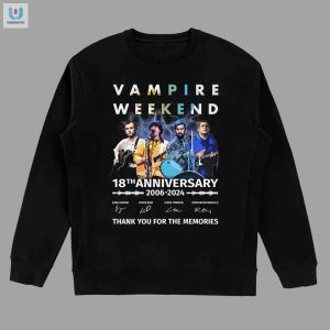 Fangtastic Memories Vampire Weekend 18Th Anniv Tee fashionwaveus 1 3