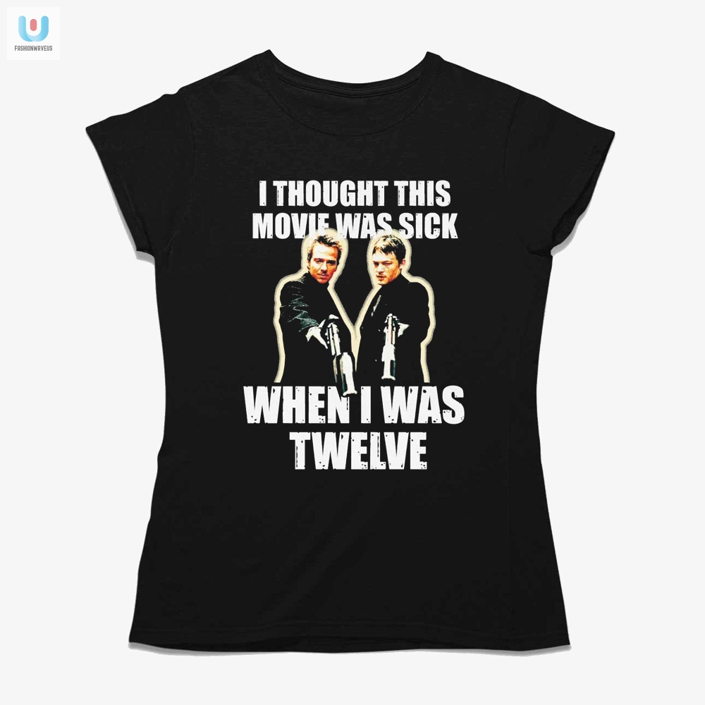 Hilarious Nostalgia Sick Movie Shirt For Twelves At Heart