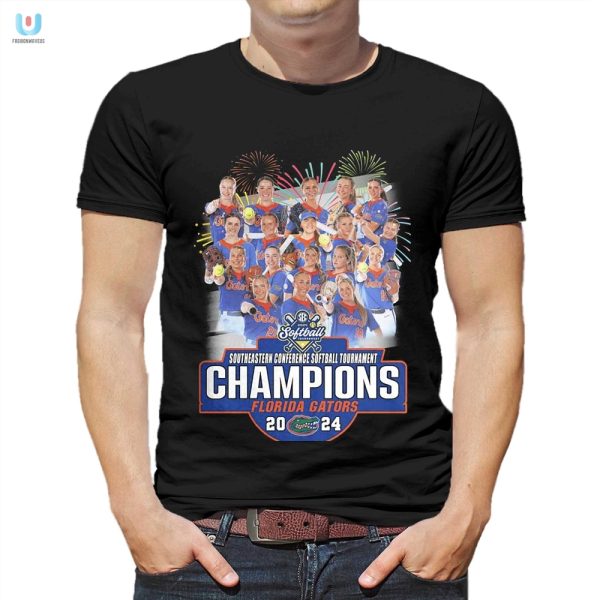 Funny Unique 2024 Sec Champs Florida Gators Softball Tee fashionwaveus 1