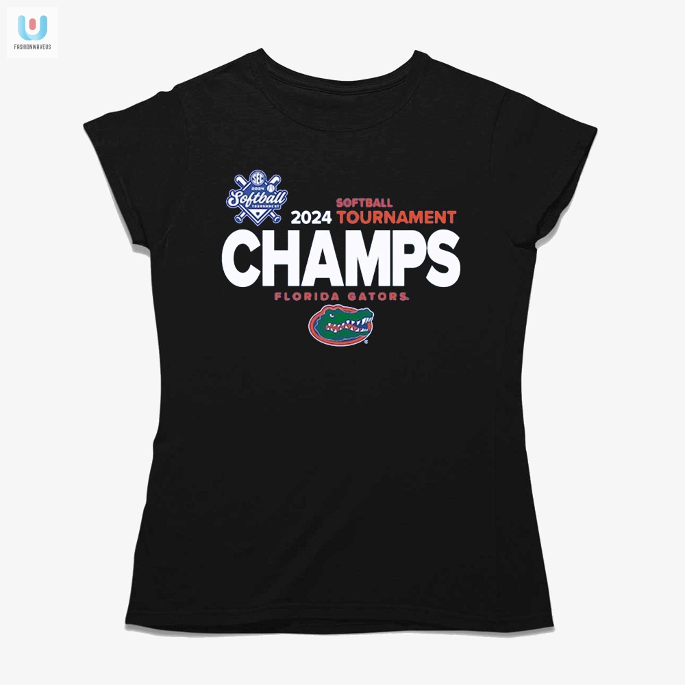 Gator Champs Tee 2024 Flaunt Your Sec Victory Laughs