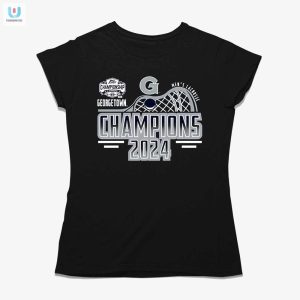 Hoyas Lacrosse Champs 2024 Tee Wear Victory No Biggies fashionwaveus 1 1