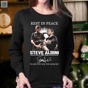 Funny Steve Albini Rip 19622024 Memory Tshirt fashionwaveus 1 3