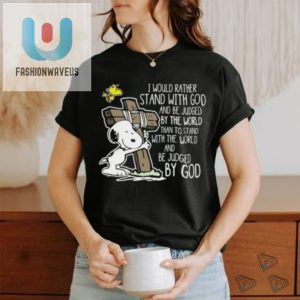 Stand With God Unisex Tshirt Funny Unique Bold fashionwaveus 1 1