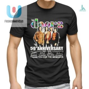 59Th Anniversary The Doors Tee Hilariously Memorable fashionwaveus 1 2