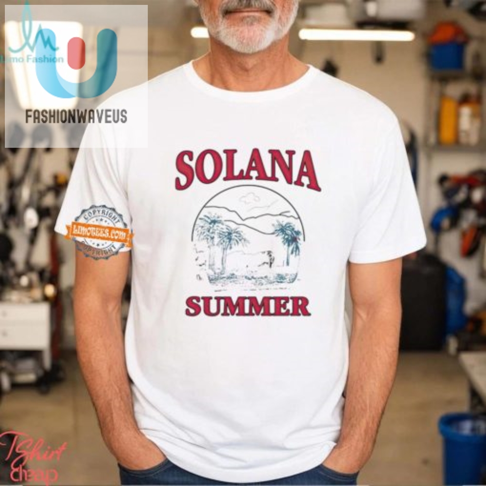 Taylor Rocks Solana Summer Shirt Sun Fun  Pun