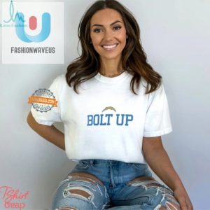 Get Shocked Funny Chargers Bolt Up Slogan Shirt fashionwaveus 1 2