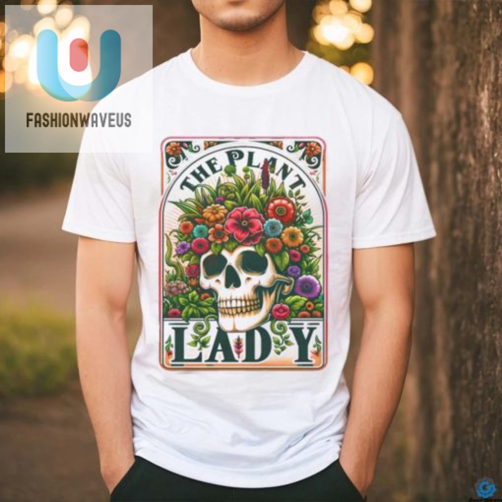 Grow Your Fortune The Plant Lady Tarot Tee 