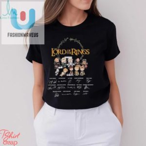 Epic Laughs Peanut Lotr Signatures Shirt Truly One Of A Kind fashionwaveus 1 3