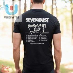 Rock On Sevendust 21St Tour Shirt Limited Edition Laughs fashionwaveus 1 2