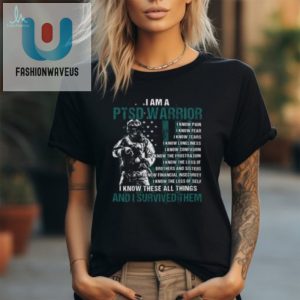 Humor Honor Ptsd Warrior Tee Perfect For Vets fashionwaveus 1 2