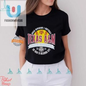 Pitch Perfect Texas Am 2024 Softball Super Fan Tee fashionwaveus 1 3