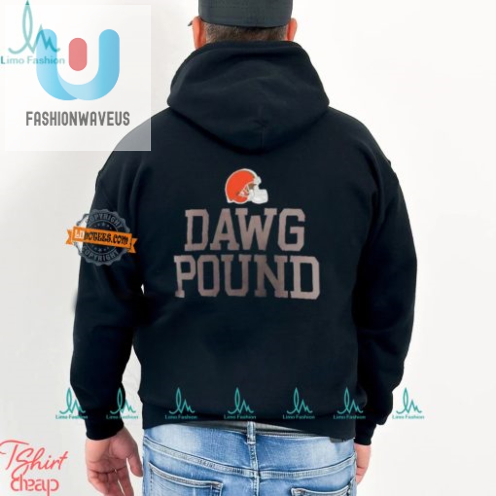 Dawg Pound Hilarity Unique Cleveland Browns Slogan Tee
