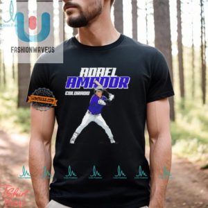 Hit A Home Run In Style With Adael Amador Tee Colorados Comic Gem fashionwaveus 1 2