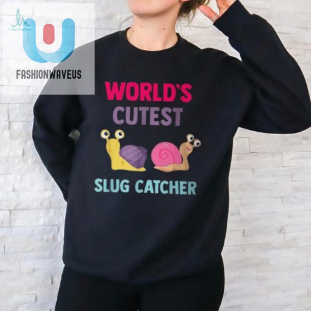 Catch The Cutest Funny Slug Hunter Bug Tshirt