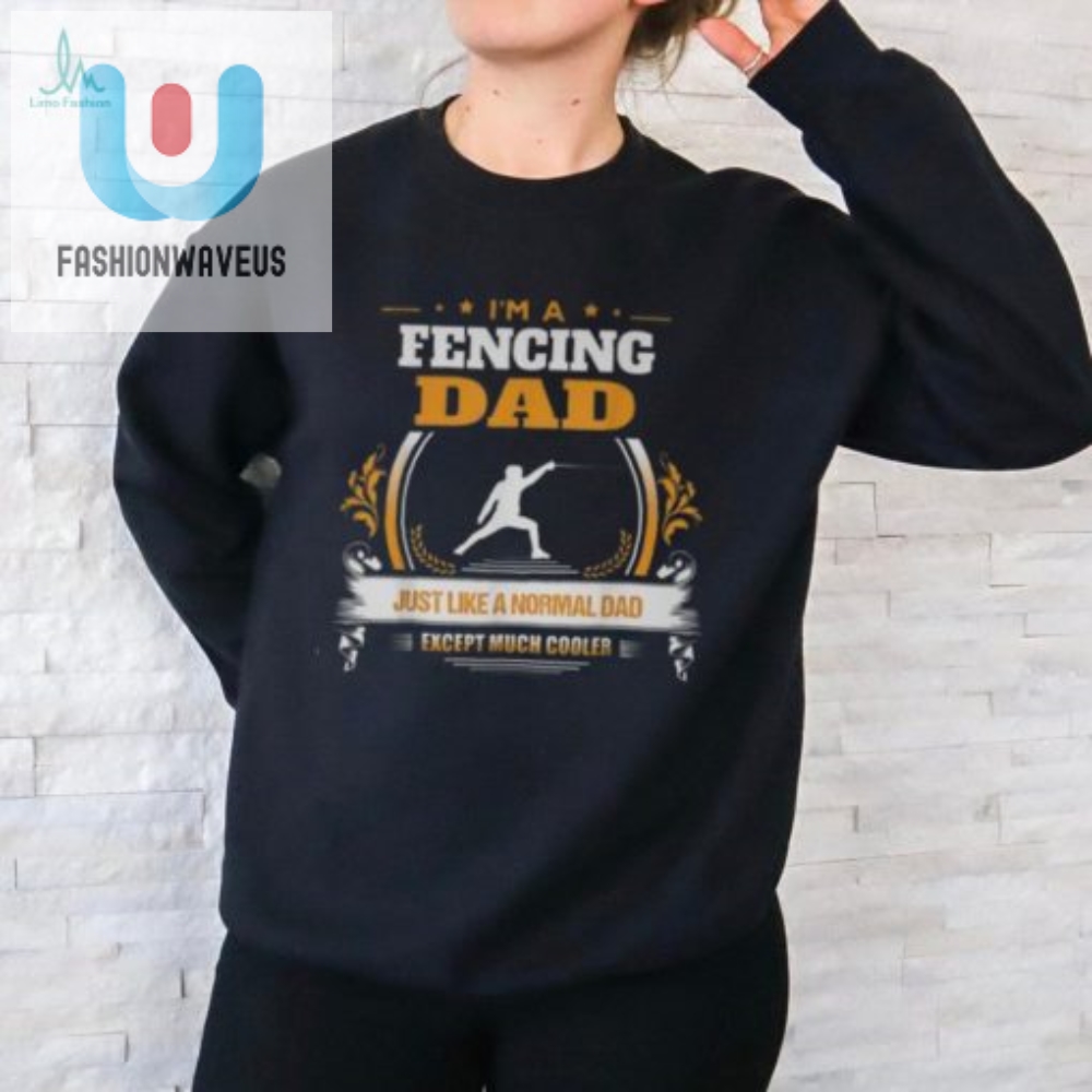 Funny Fencing Dad Christmas Long Sleeve Tee  Unique Gift