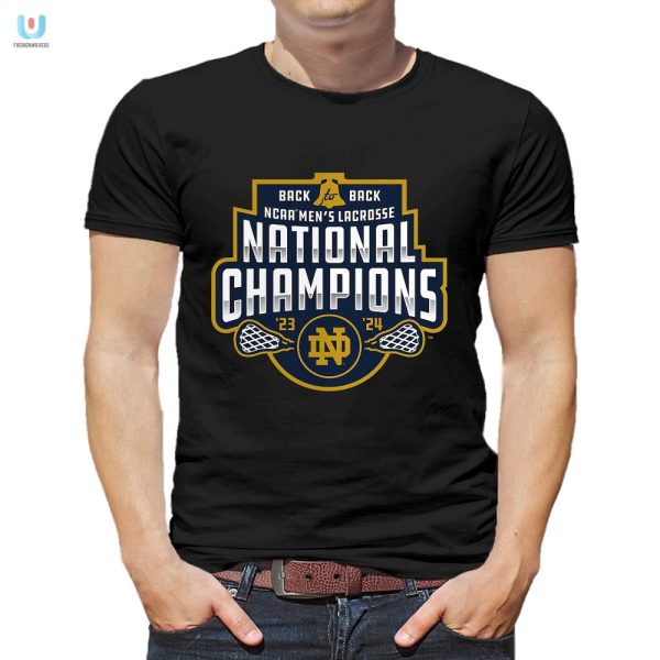 Notre Dame Lacrosse Champs Tee Unleash Your Inner Fighting Irish fashionwaveus 1