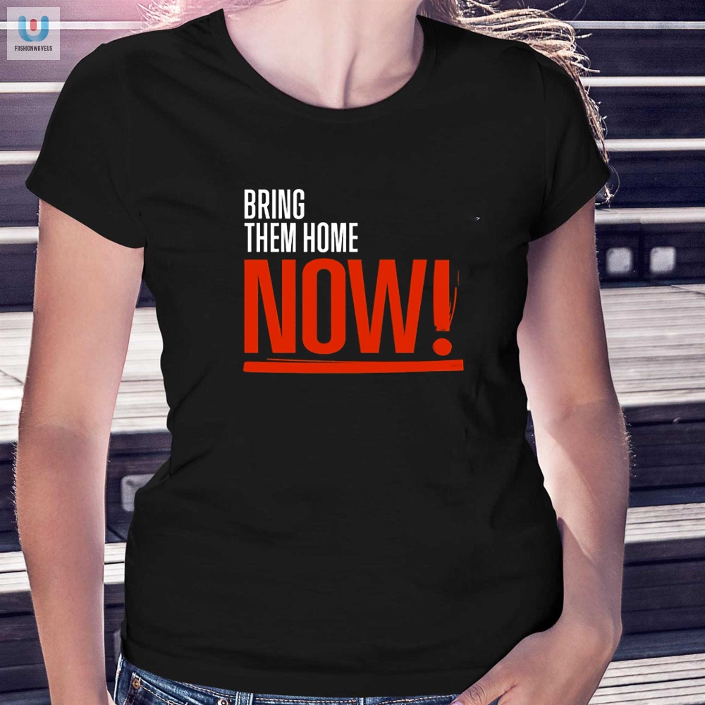 Hilarious Warren Kinsella Protest Tee  Bring Them Home Now