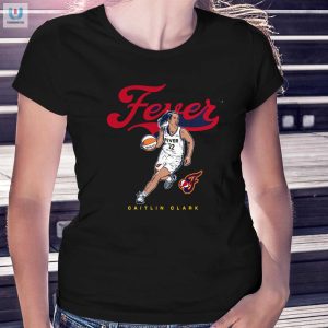 Get Feverish Caitlin Clark Tshirt For Indiana Hoops Fans fashionwaveus 1 1
