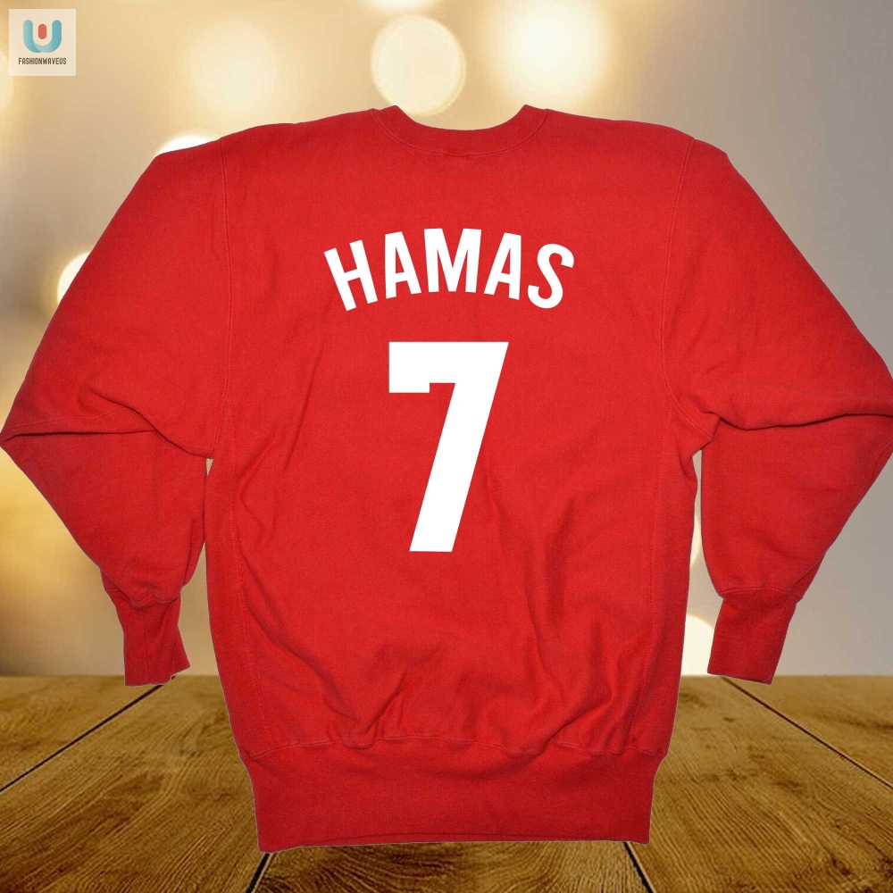 Score In Style Hilarious Hamas 7 Man United Shirt Sale