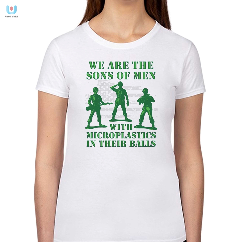 Funny Microplastics In Balls Shirt  Stand Out  Laugh