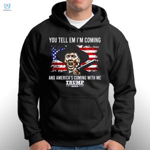 Funny Trump 2024 Shirt Americas Coming With Me Design fashionwaveus 1 2