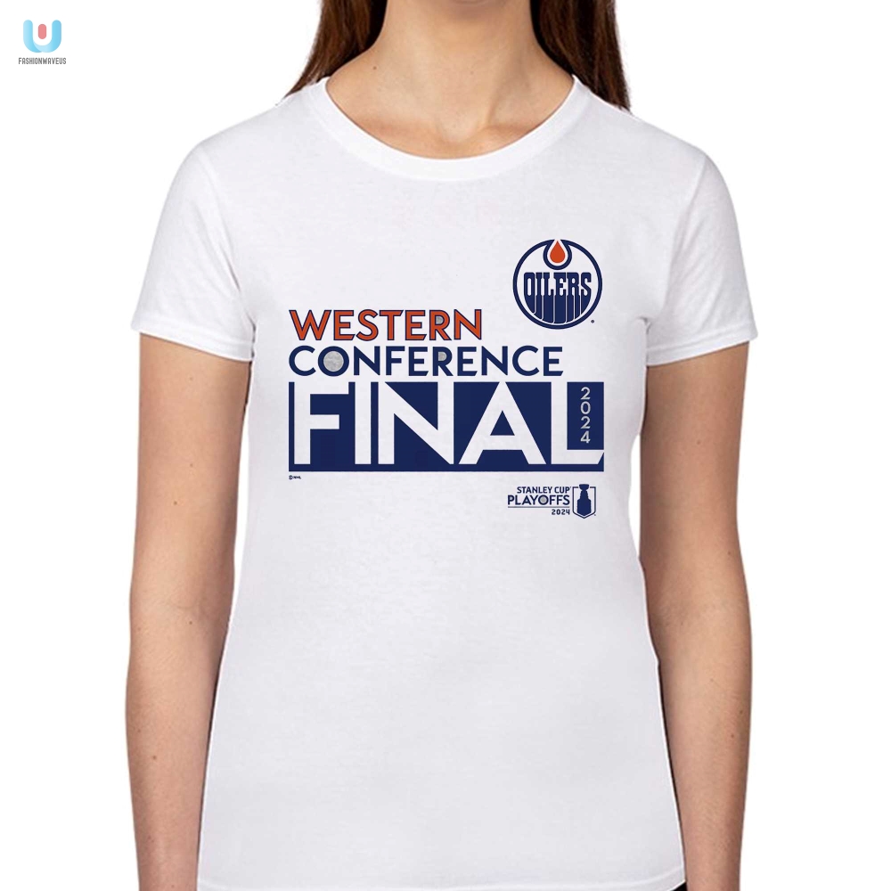 Get Oiled Up 2024 Western Finals Tee  Go Oilers