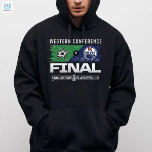 Dallas Vs Edmonton 2024 Epic Playoff Tee For True Fans fashionwaveus 1 2