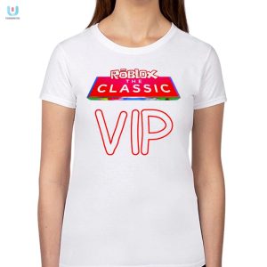 Unlock Nostalgia Get Your Vip Roblox Classic Shirt Now fashionwaveus 1 1