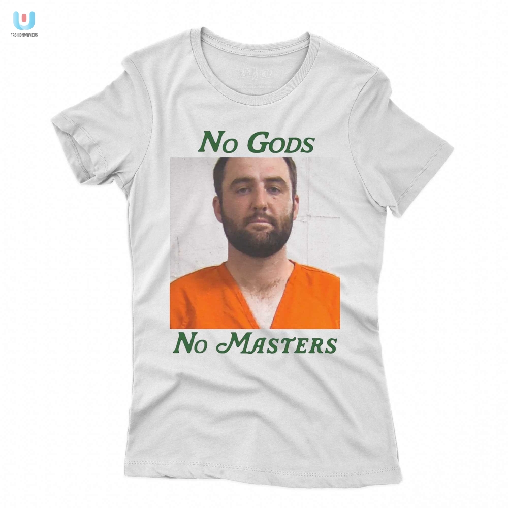 Funny And Unique No Gods No Masters Scottie Shirt
