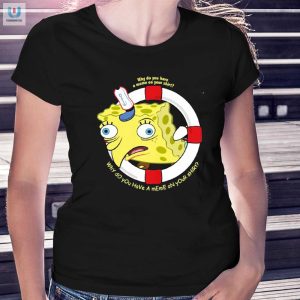 Funny Spongebob Meme Shirt Unique Navy Design fashionwaveus 1 1