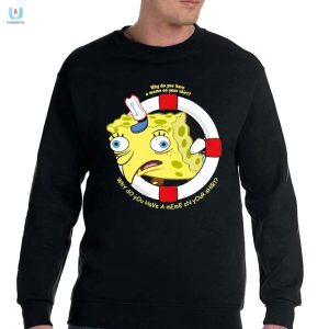 Funny Spongebob Meme Shirt Unique Navy Design fashionwaveus 1 3