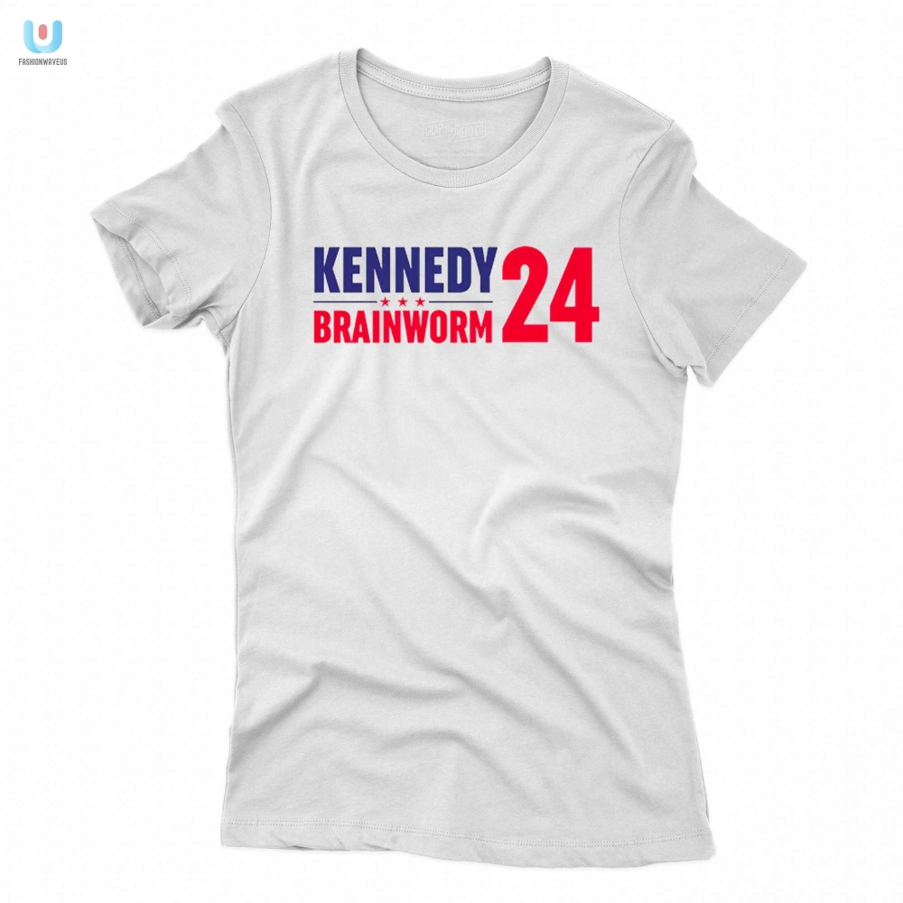 Get Your Laughs With The Unique Kennedy Brainworm Tee