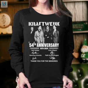 Kraftwerk 54Th Anniversary Tee Wear Memories With A Smile fashionwaveus 1 3
