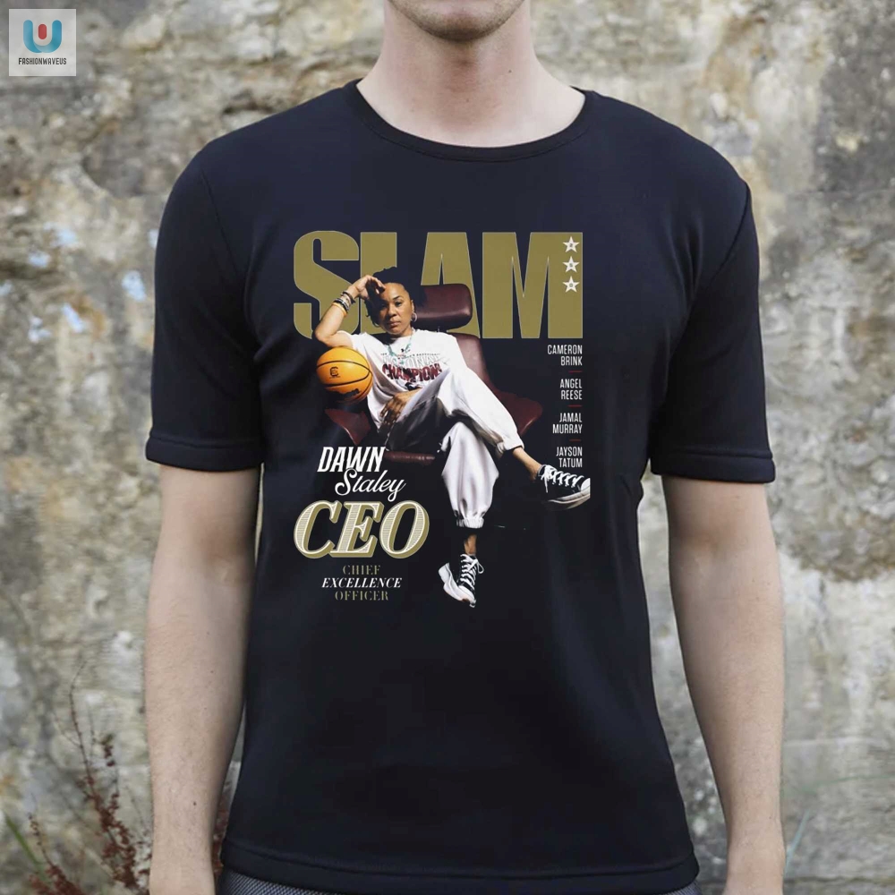 Slam Dunk Humor Dawn Staley Chief Excellence Officer Tee fashionwaveus 1