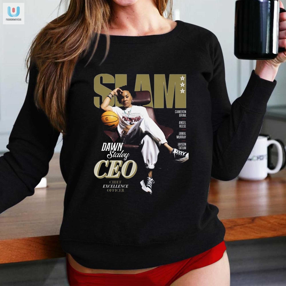 Slam Dunk Humor Dawn Staley Chief Excellence Officer Tee