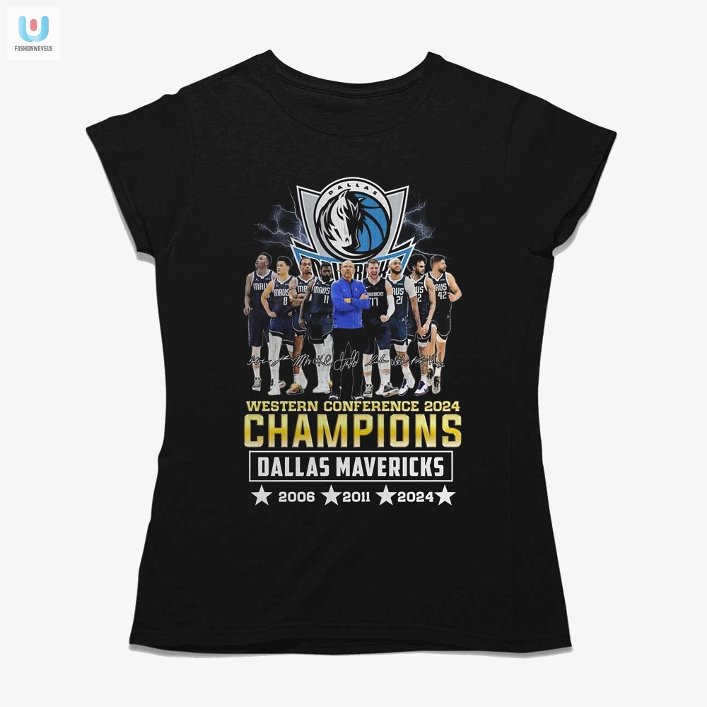 Triple Champs Tee Mavs Win Again  2006 2011 2024