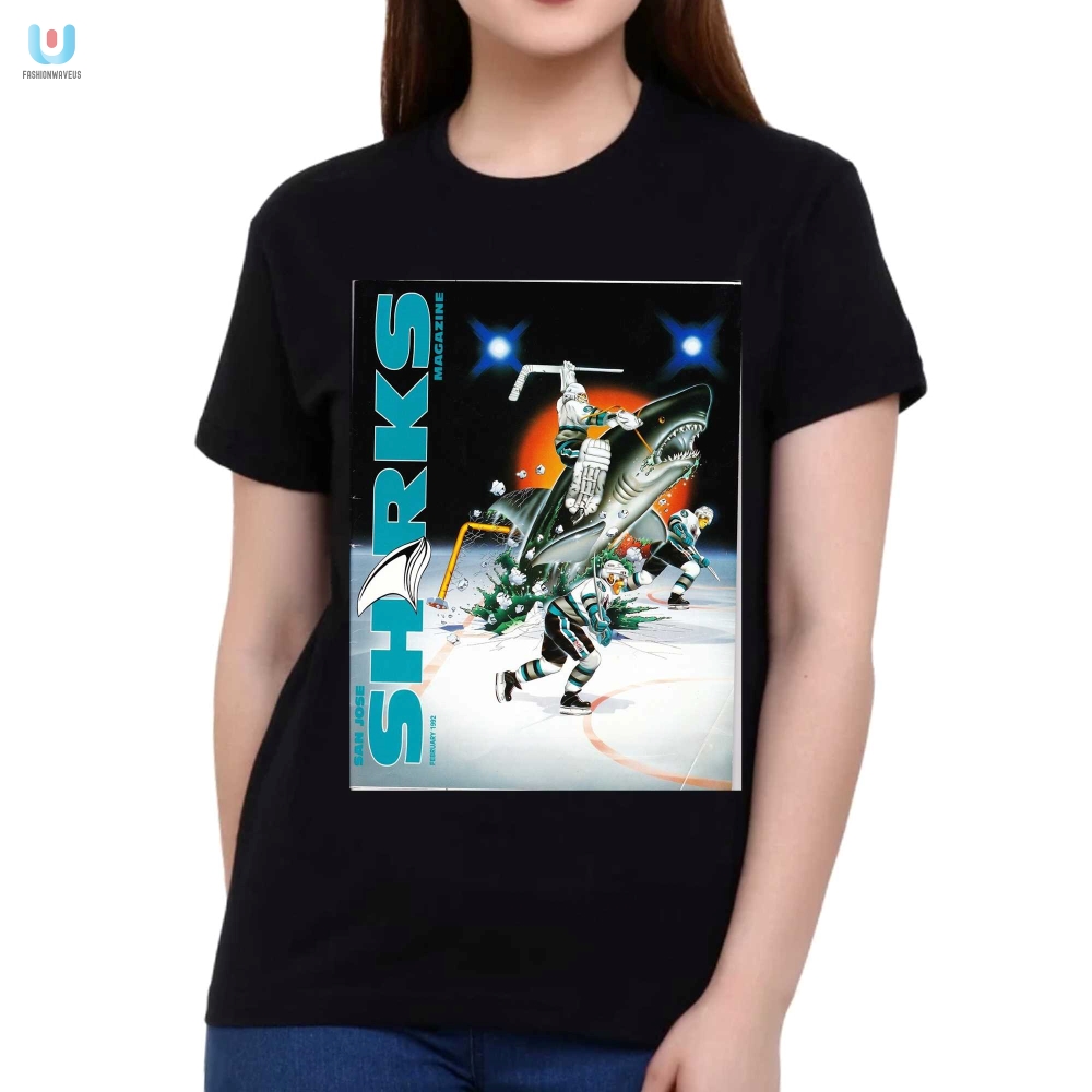 Get Teal  Laugh Hilarious San Jose Sharks Shirt Surprise