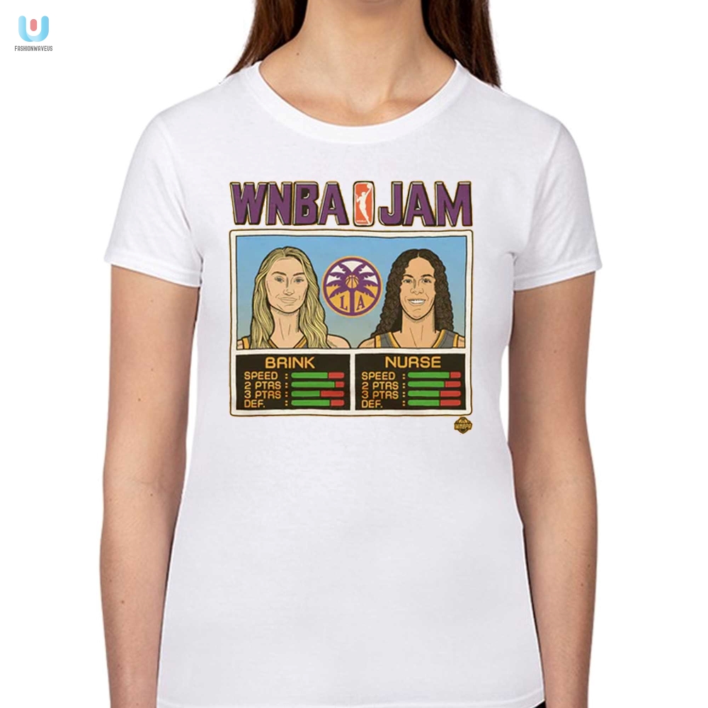 Get Your Wnba Jam Sparks Brink  Nurse Shirt  Hoop Hilarity