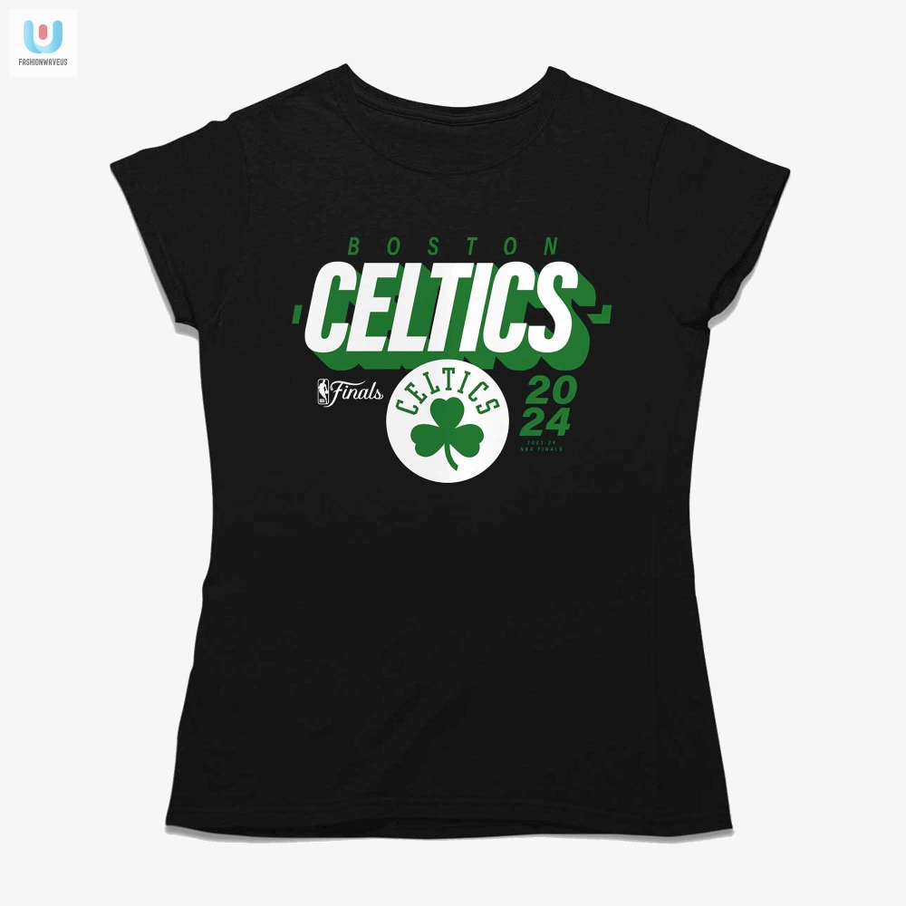 Dunking In Style Celtics 2024 Finals Tee  Get Boxed Out