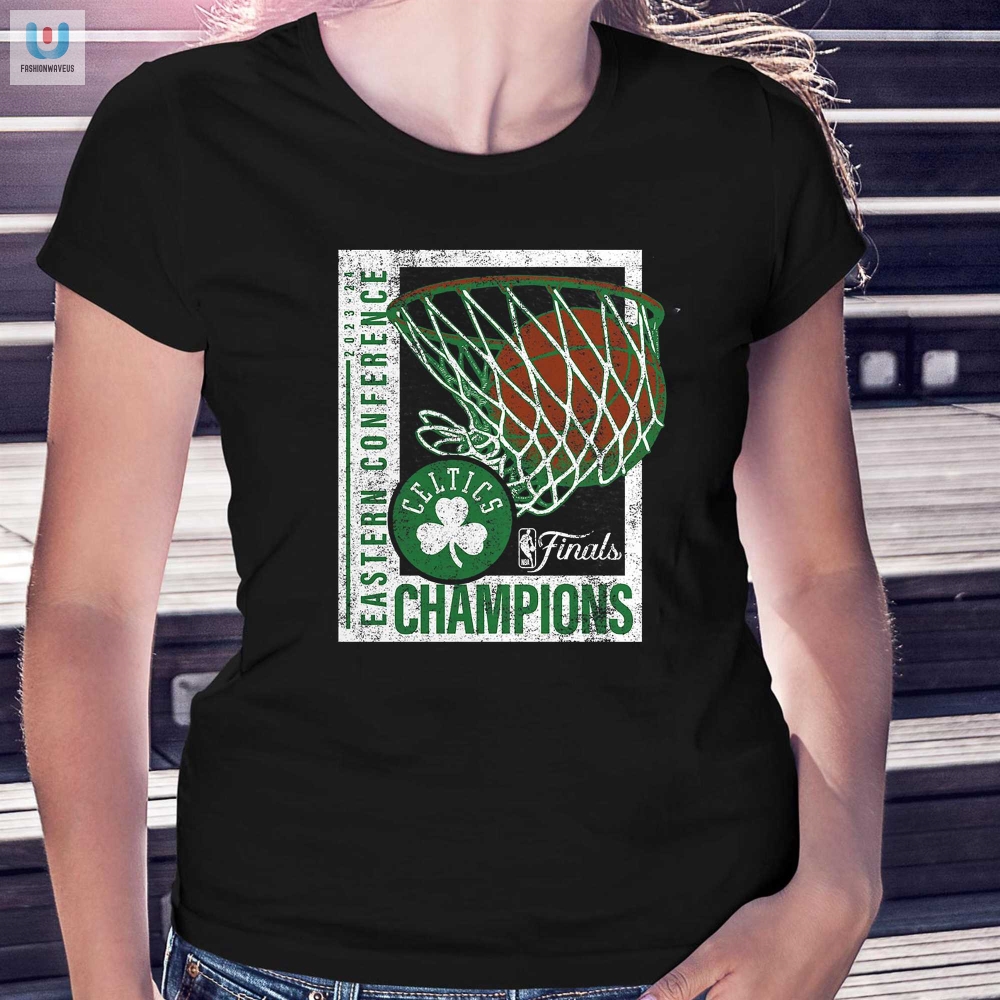 Dunknlaugh Celtics 2024 Champs Full Court Trap Tee