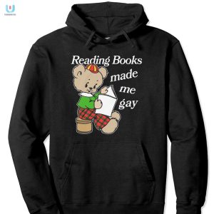 Funny Reading Books Made Me Gay Unique Pride Shirt fashionwaveus 1 2