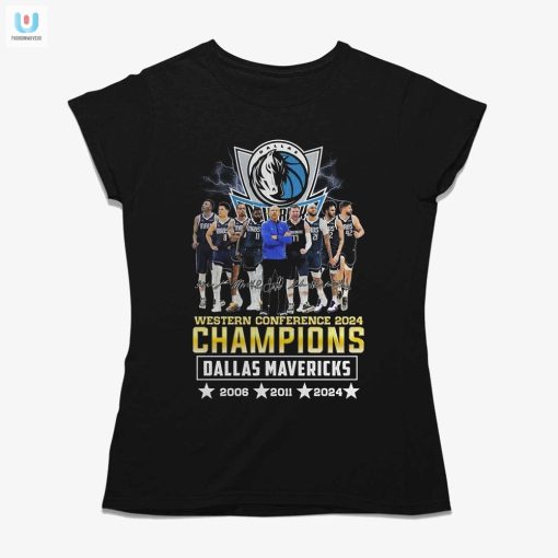 Triple Champs Tshirt Dallas Mavericks Funny 2006 2011 2024 fashionwaveus 1 1