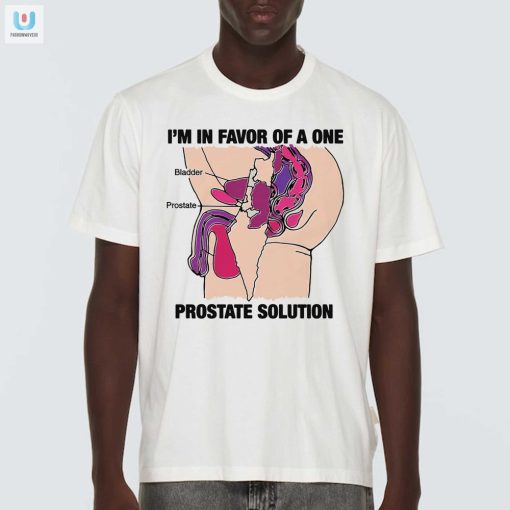 Prostate Power Tee Hilarious One Solution Shirt fashionwaveus 1