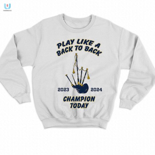 Laugh Lead Notre Dame Back To Back Champ Shirt fashionwaveus 1 3