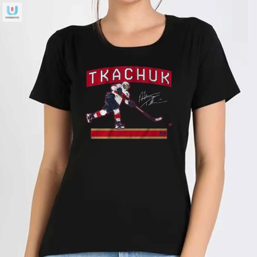 Get A Laugh With Matthew Tkachuk Slap Shot Star Shirt fashionwaveus 1 1